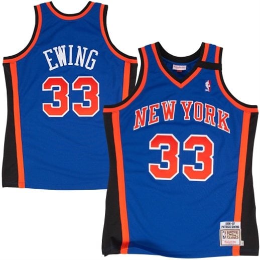 Mitchell & Ness Patrick Ewing New York Knicks Royal Blue 1998 Authentic Basketball Jersey