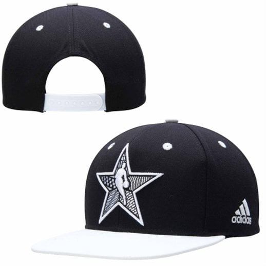 adidas Black 2015 All-Star Game On Court Snapback Adjustable Hat