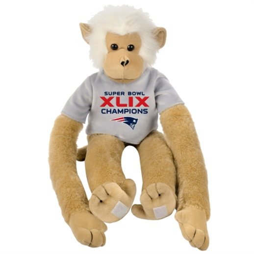 New England Patriots Super Bowl XLIX Champions 27" Monkey