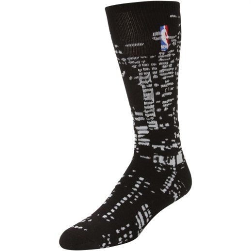2015 NBA All-Star Game Black Socks