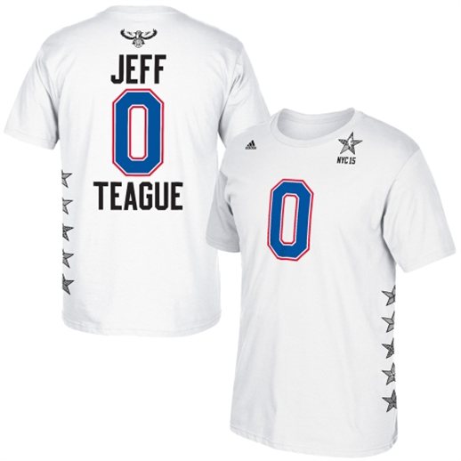 adidas Jeff Teague Atlanta Hawks 2015 All-Star Name & Number T-Shirt