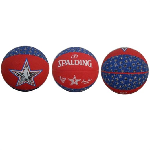 Spalding Red/Royal Blue 2015 NBA All-Star Game Mini Basketball