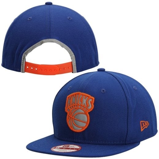 New Era New York Knicks Blue 2015 All-Star Game Skyline Flip 9FIFTY Adjustable Hat