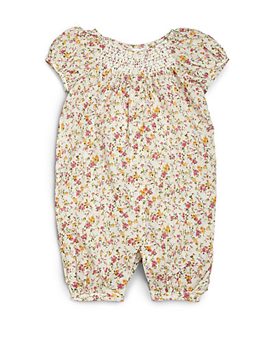 Ralph Lauren Infant's Floral Coverall