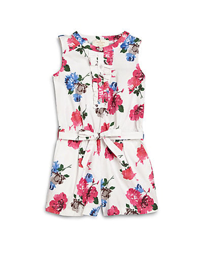 Kate Spade New York Toddler's & Little Girl's Abby Floral-Print Romper 0400086869566 in Spring Blo