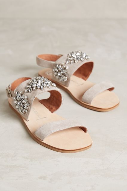 Jeffrey Campbell Dola Sandals by Jeffrey Campbell in Light Grey