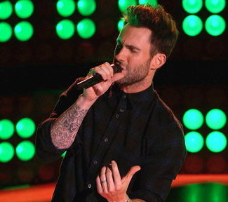 The one and only Adam Levine of Maroon 5 covers Elton John's "Tiny Dancer" during his blind audition on the Monday, March 2, 2015 episode of "The Voice". Will all the chairs turn around for him? Be sure to watch the video below to find out!