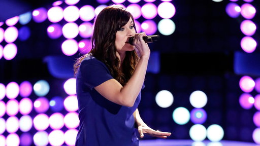 Ashley Morgan covers the late Whitney Houston's "I wanna Dance with Somebody (Who Loves Me)" on "The Voice"