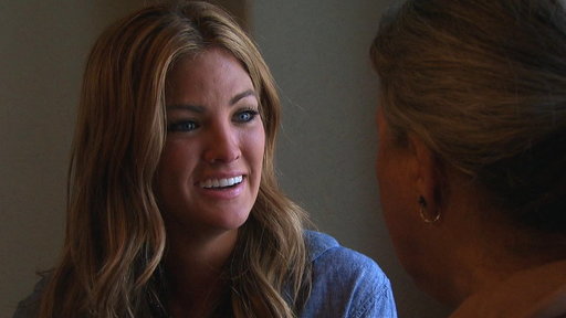 "The Bachelor" Chris Soules mom, Linda grills Becca. Becca probably loves Chris, but needs to figure that out for sure.