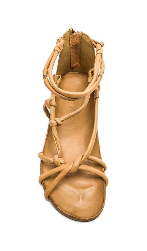 REDLANDS FOOTBED SANDAL By FREE PEOPLE in Tan