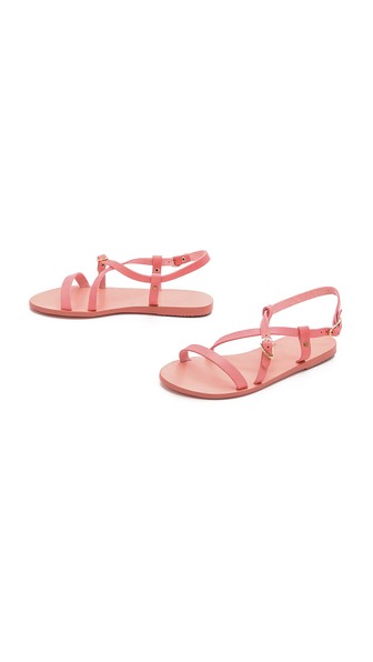 Ancient Greek Sandals Sofia Flat Sandals in Pink