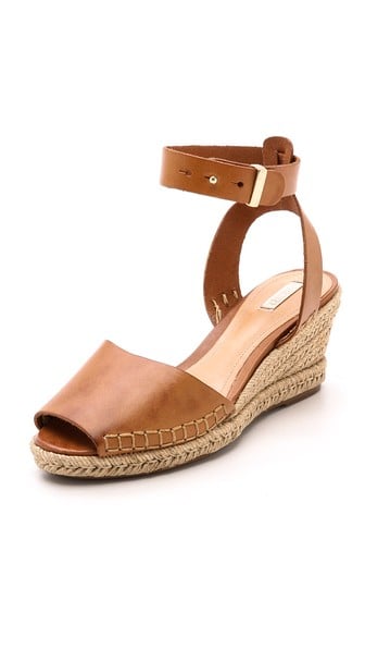Schutz Dominick Wedge Espadrilles in Brownie