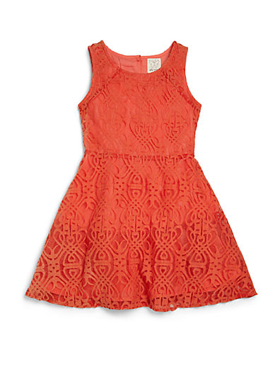 Ella Moss Girl Little Girl's Lace Dress