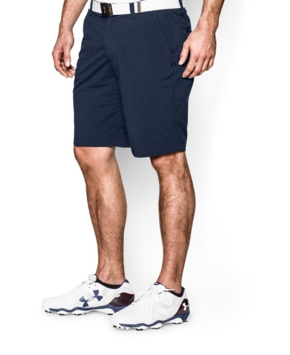 Under Armour Men's UA Match Play Shorts in Academy/Academy/True Gray Heather