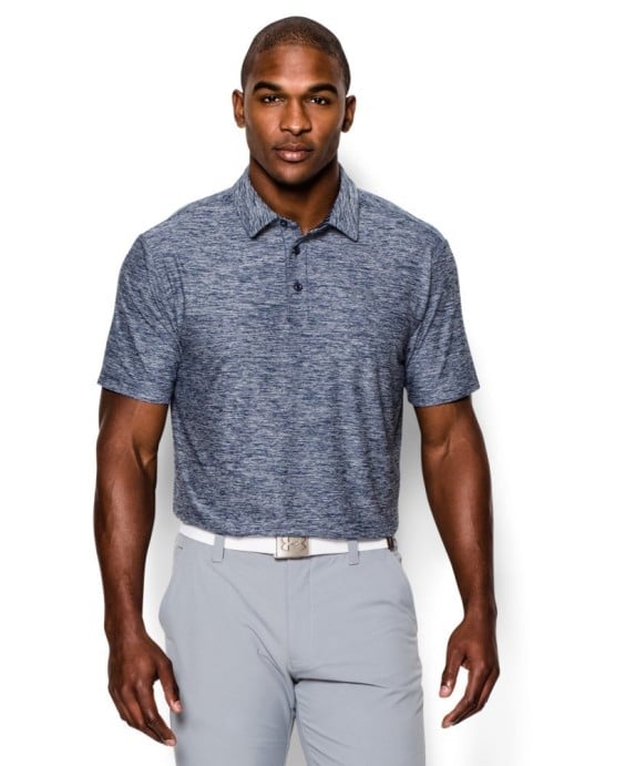 Under Armour Men's UA Playoff Polo Shirt in Academy.
