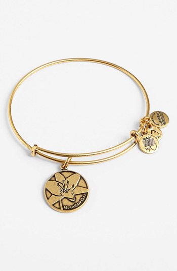 Alex and Ani 'Grandmother' Expandable Wire Bangle