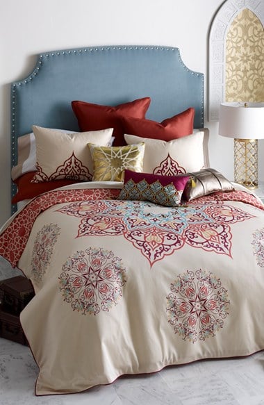 Blissliving Home 'Chanda' Duvet Cover Set in Cream Multi