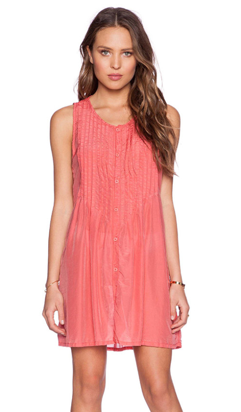 LINDSAY TUNIC DRESS By CP SHADES in CARROT