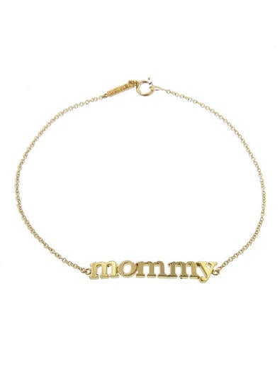 JENNIFER MEYER Mommy Bracelet - Yellow Gold