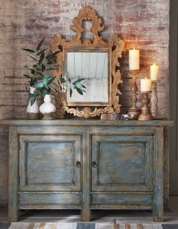 Pottery Barn ORNATE CARVED WOOD MIRROR mirrors sale