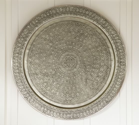 Pottery Barn DECORATIVE METAL DISC