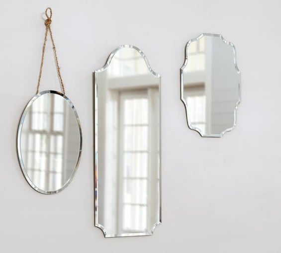 Pottery Barn ELEANOR FRAMELESS MIRRORS