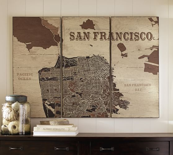 SAN FRANCISCO WALL ART. Pottery Barn