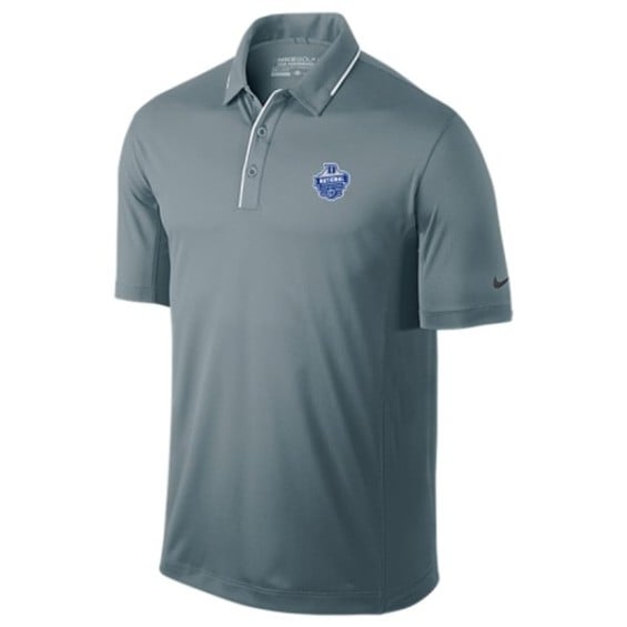 Nike Duke Blue Devils Charcoal 2015 NCAA Men's Basketball National Champions Icon Tipped Polo