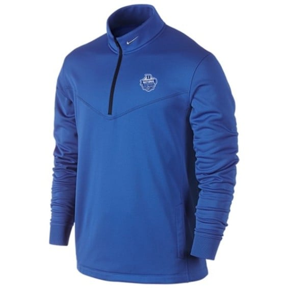 Nike Duke Blue Devils Duke Blue 2015 NCAA Men's Basketball National Champions Half-Zip Performance Jacket