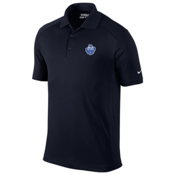 Nike Duke Blue Devils Black 2015 NCAA Men's Basketball National Champions Solid Polo Shirt