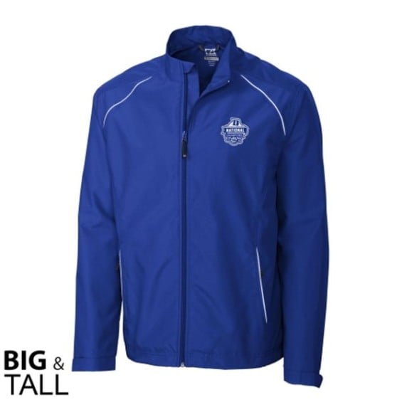 Cutter & Buck Duke Blue Devils Duke Blue 2015 NCAA Men's Basketball National Champions Big & Tall Beacon Jacket