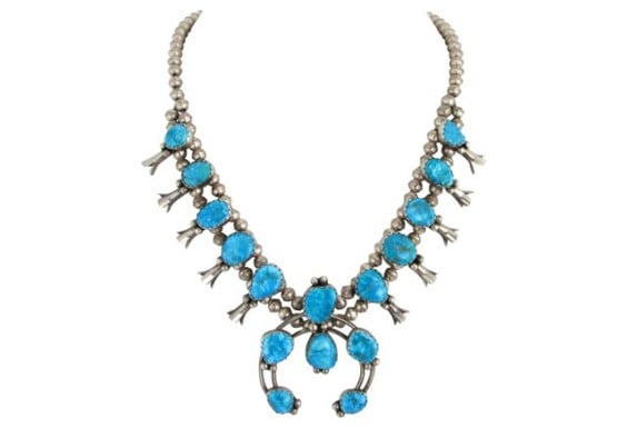 Ruby + George VINTAGE Petit Squash Blossom Necklace