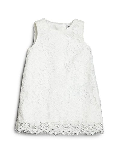 Dolce & Gabbana Toddler's & Little Girl's Lace Dress in White
