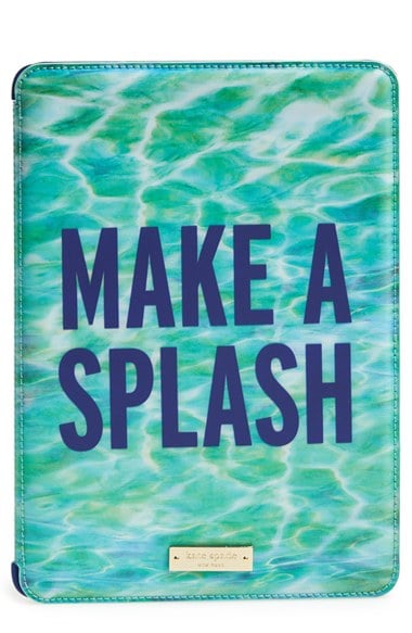 ipad air cases kate spade new york 'make a splash' lenticular iPad Air folio hardcase in Blue Multi