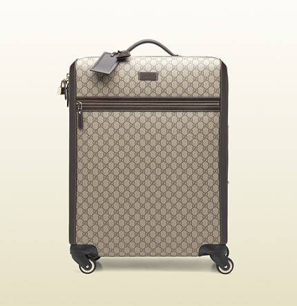Gucci Supreme Canvas Four Wheel Suitcase