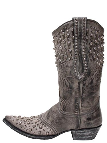 Old Gringo Boots Leigh Anne Furia White Black - L676-5