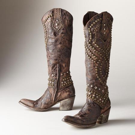 Old Gringo Women's Belinda Toe And Heel Boot in Chocolate