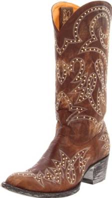 Old Gringo Women's Lauren Stud Boot in Brass