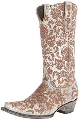 Old Gringo Women's Nadia Western Boot in Milk