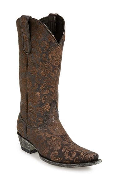 Old Gringo 'Nadia' Leather Western Boot (Women) in Black