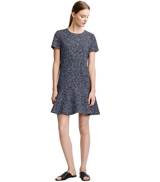 Tory Burch MARGARITE DRESS in Tory Navy