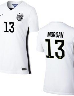 Nike USA Alex Morgan Womens Home Replica Jersey - White