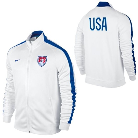 Nike US Soccer N98 Full Zip Track Jacket - White