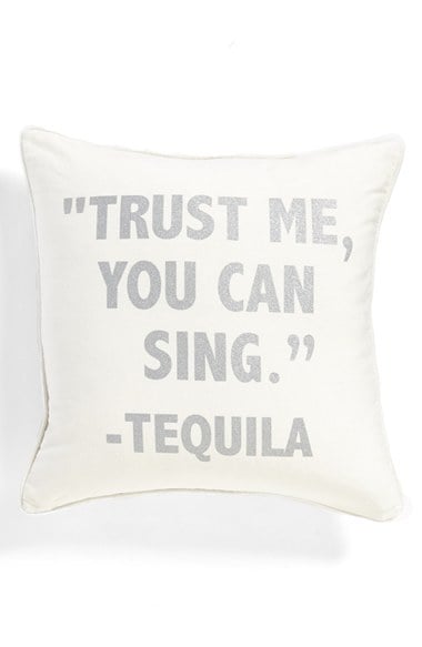 Levtex 'Trust Me, You Can Sing. 'Tequila" Accent Pillow in Beige. Nordstrom