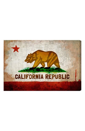 Oliver Gal 'California Republic' Wall Art