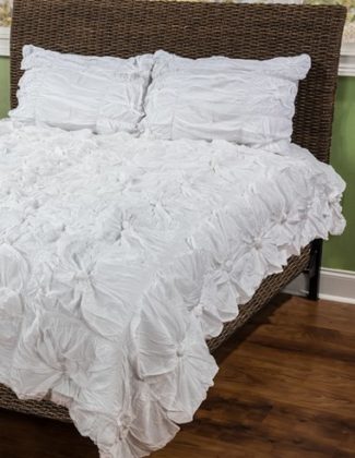 Rizzy Home 'Knots' Comforter Set in White. Nordstrom Anniversary Sale
