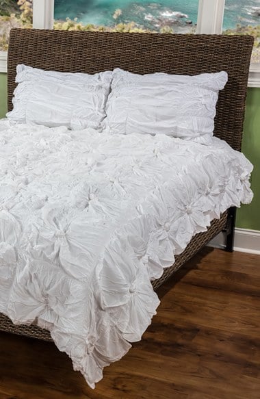 Rizzy Home 'Knots' Comforter Set in White. Nordstrom Anniversary Sale