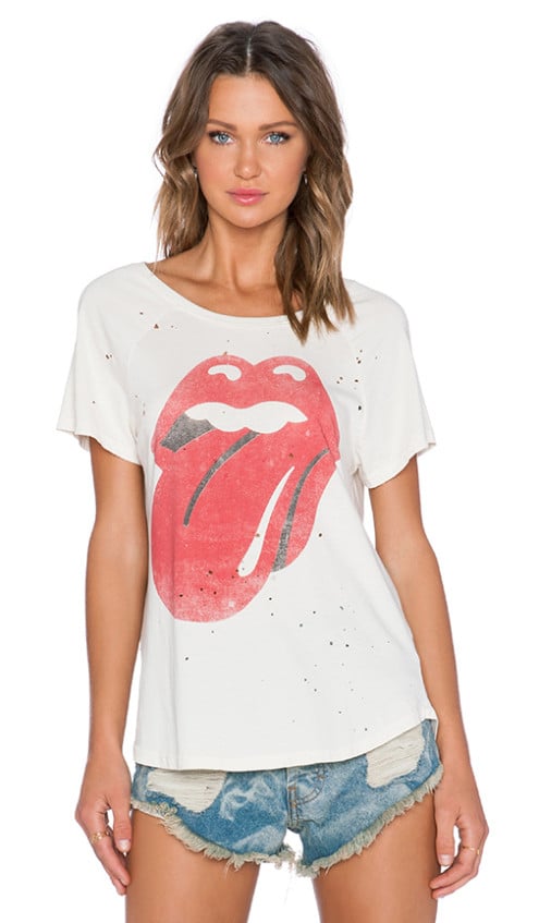 VINTAGE ROLLING STONES TEE By DAYDREAMER in Cream