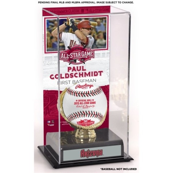 Fanatics Authentic Paul Goldschmidt Arizona Diamondbacks 2015 MLB All-Star Game Gold Glove Display Case with Image