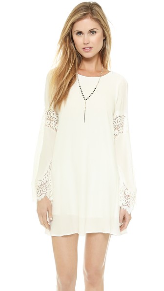 For Love & Lemons Festival Dress in White boho dresses for summer